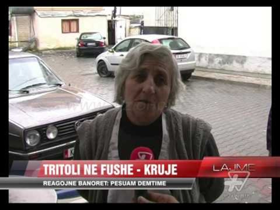 Tritol në Fushë-Krujë para komisariatit - News, Lajme - Vizion Plus