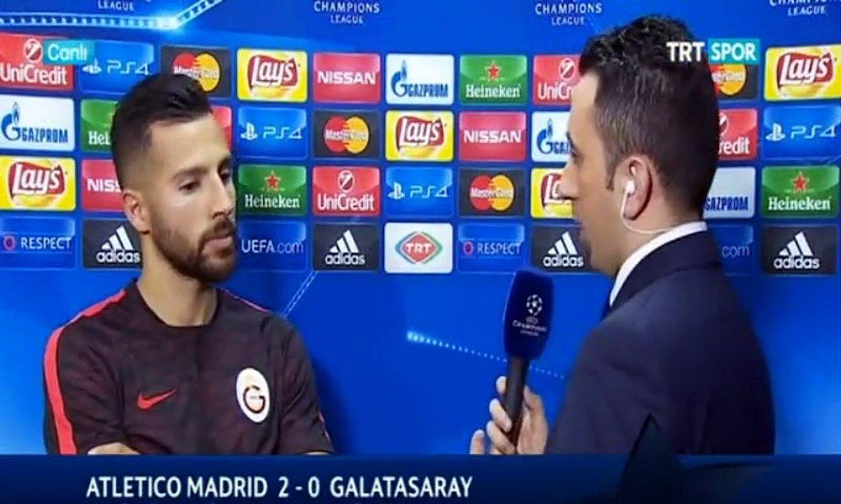 Atletico Madrid - Galatasaray 2-0 | Maç sonu Yasin Öztekin'in açıklamaları