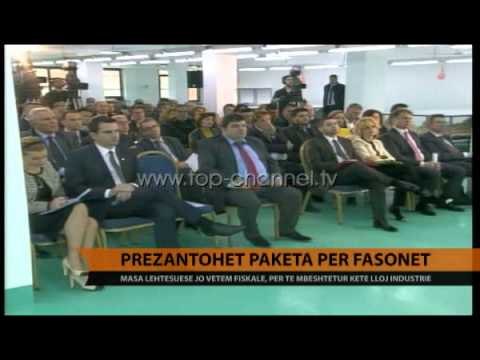 Prezantohet paketa për fasonët - Top Channel Albania - News - Lajme
