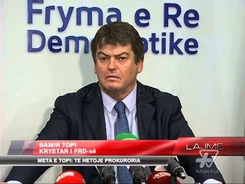 Meta e Topi, hetim ndaj akuzave për trafik droge - News, Lajme - Vizion Plus