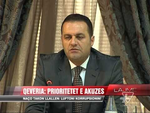 Naço takon Llallën: Luftoni korrupsionin! - News, Lajme - Vizion Plus