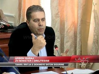 Tahiri: Rritja e dënimeve shton sigurinë - News, Lajme - Vizion Plus