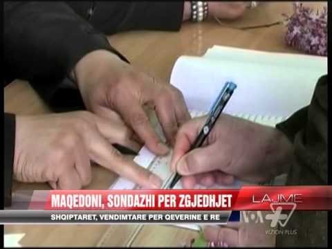 Maqedoni, sondazhi për zgjedhjet - News, Lajme - Vizion Plus