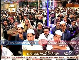 Prof Abdul Rauf Rufi  ary qtv Live  Mehfil e Naat 1st November 2015