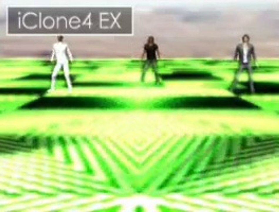 Danseurs, très court d'animation