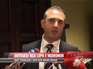 Antraksi, ISHP: Problem shitjet në rrugë - News, Lajme - Vizion Plus