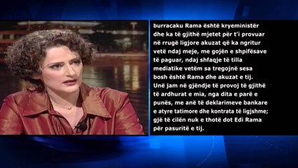 ARGITA MALLTEZI: AKUZAT NGA RAMA DHE SHPIFES TE PAGUAR