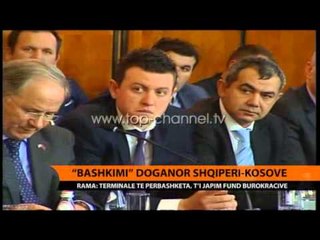 "Bashkimi" doganor Shqipëri-Kosovë - Top Channel Albania - News - Lajme