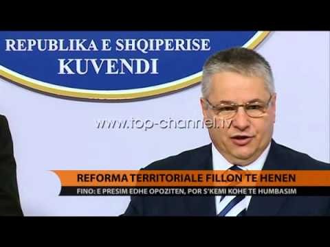 Reforma territoriale fillon të hënën - Top Channel Albania - News - Lajme