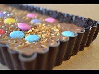 Tarte au chocolat sans cuisson