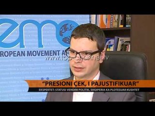"Presioni çek, i pajustifikuar" - Top Channel Albania - News - Lajme