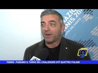 Tennis | Passano il turno del Challanger Atp quattro italiani