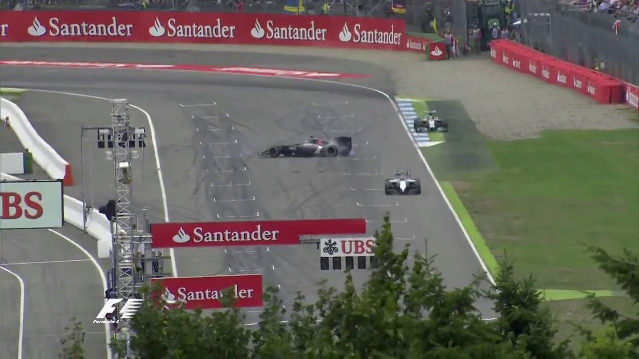 Sutil Spins in Germany 2014