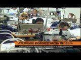 Tre mujori, eksportet rriten me 10.3 % - Top Channel Albania - News - Lajme