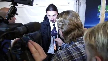 Zlatan Ibrahimovic efter Malmö FFParis Saint-Germain