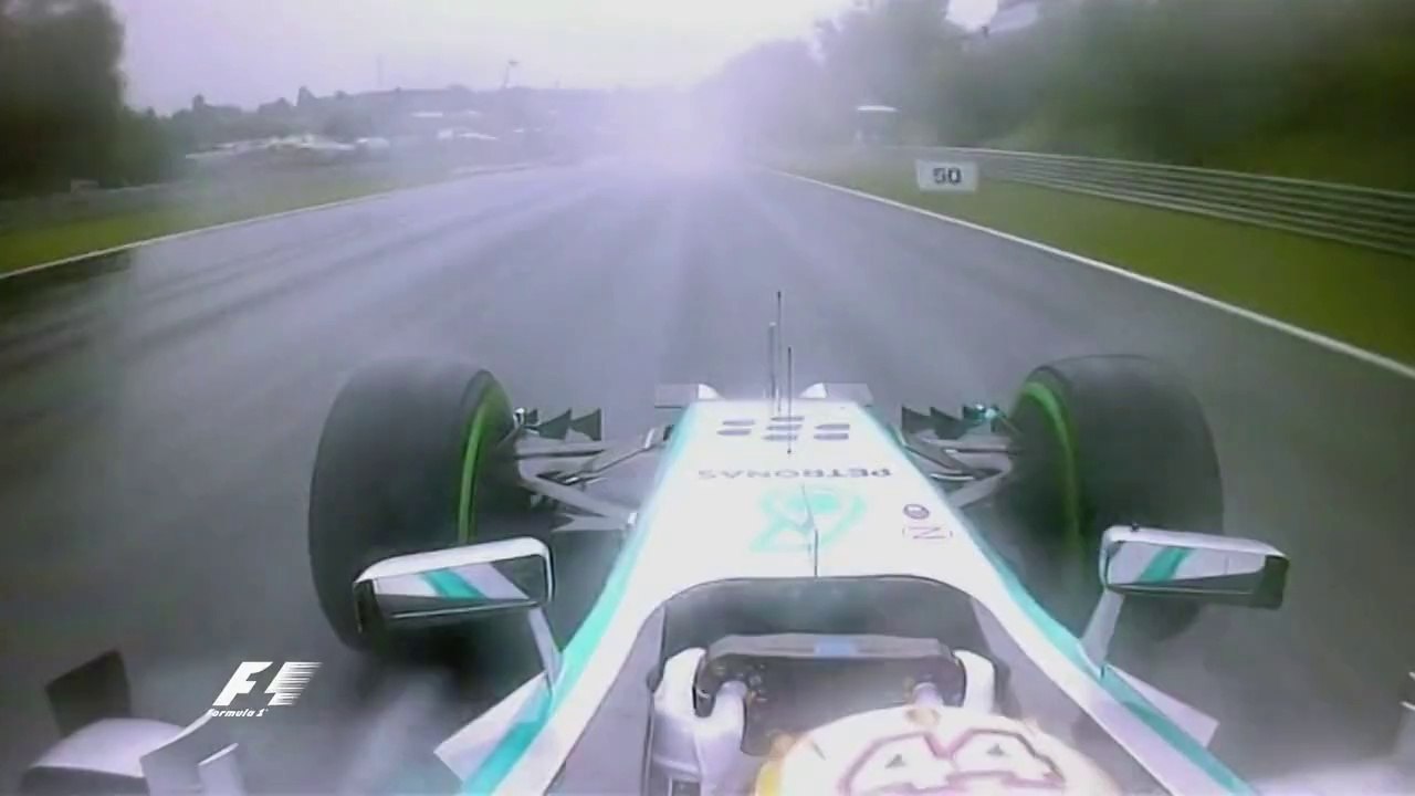 Hamilton Spun Out in Hungary 2014