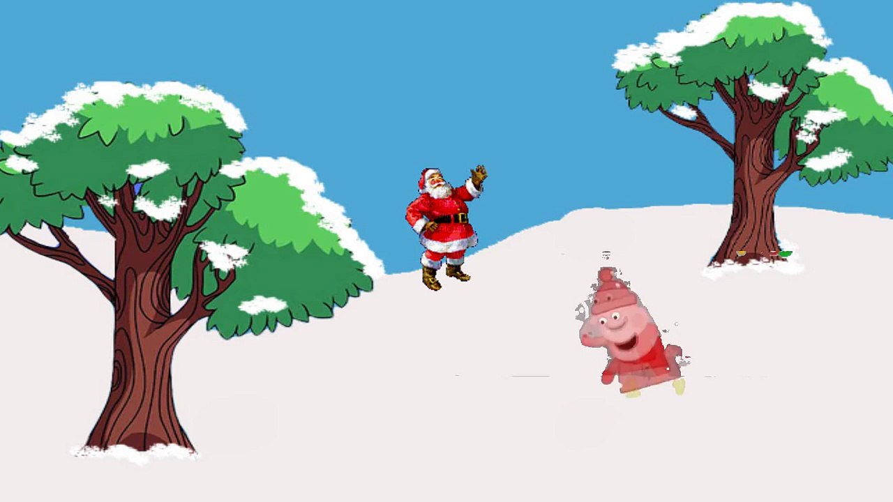 Pepa Prase - sneg i DEDA MRAZ