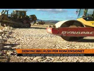 Denoncimi i KLSH për konçesionet - Top Channel Albania - News - Lajme