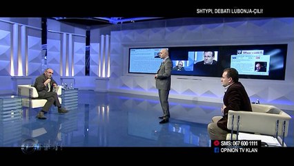 Opinion - Shtypi, debati Lubonja-Cili! (29 prill 2014)