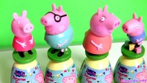New Peppa Pig Surprise Eggs Play-Doh Peppa Pig Stampers Easter 2014 Talking Plush :)