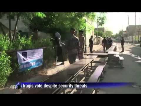 ZGJEDHJET NE IRAK NIS NUMERIMI I VOTAVE MES TENSIONEVE PER AKTE TERRORISTE LAJM