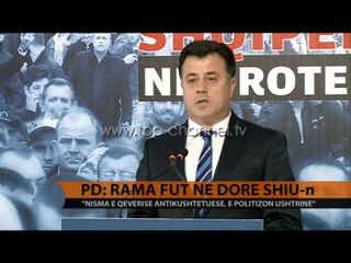 PD: Rama fut në dorë SHIU-n - Top Channel Albania - News - Lajme