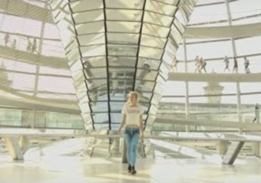 Lady With Painted Pants Reaches Berlin