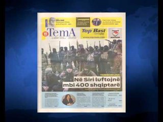 SHTYPI I DITES TITUJT KRYESORE TE FAQEVE TE PARA TE GAZETAVE SHQIPTARE E HENE 5 MAJ 2014