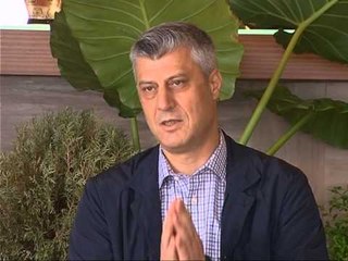 THAÇI PER VIZION PLUS KRYEMINISTRI I KOSOVES TREGON OBJEKTIVAT NE PRAG TE ZGJEDHJEVE LAJM
