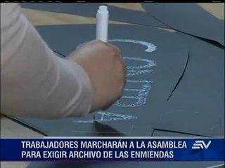MARCHA CONTRA LAS ENMIENDAS CONSTITUCIONALES