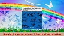 Spanish for Veterinarians A Practical Introduction Read Online