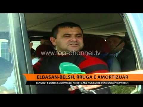 Elbasan, rruga drejt Belshit e amortizuar - Top Channel Albania - News - Lajme