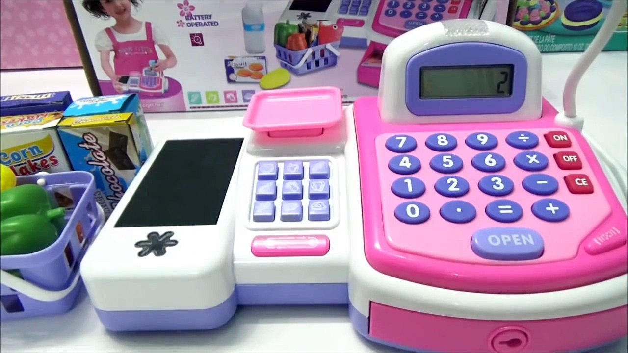 Supermarket Cash Register Toy ^_^ Máy tính tiền đồ chơi trẻ em