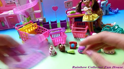 New Shopkins Supermarket Cash Register || Store With Barbie's Sister Chelsea