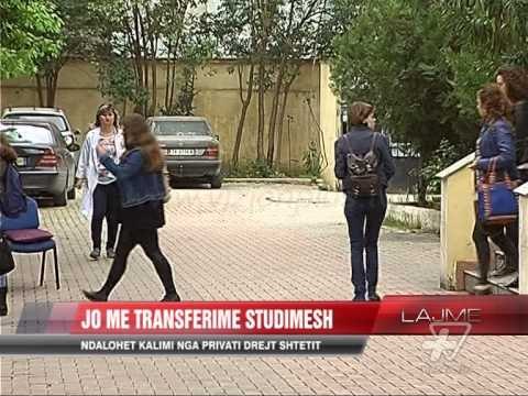 Ndalohet kalimi i Universitetit nga privati, drejt shtetit - News, Lajme - Vizion Plus