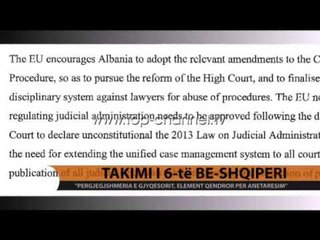Takimi i 6-të BE-Shqipëri  - Top Channel Albania - News - Lajme