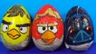ANGRY BIRDS STAR WARS surprise eggs Unboxing 3 surprise eggs Angry Birds STAR WARS MyMilli