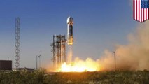 Jeff Bezos' space flight travel company successfully tests reusable rocket