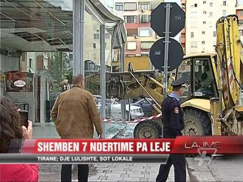 Shemben 7 ndërtime pa leje - News, Lajme - Vizion Plus