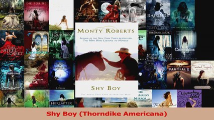 Read  Shy Boy Thorndike Americana Ebook Free