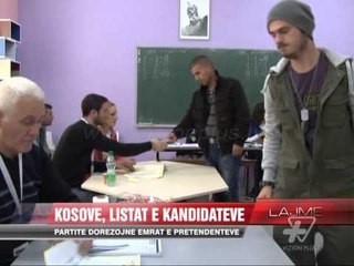 Kosovë, listat e kandidateve - News, Lajme - Vizion Plus