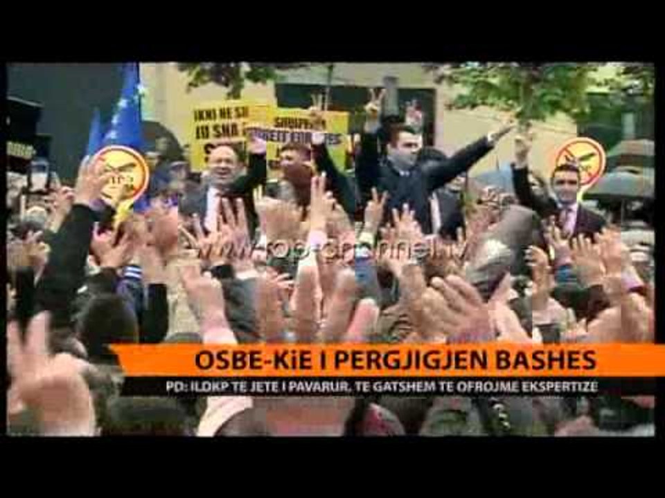 OSBE KiE I Përgjigjen Bashës - Top Channel Albania - News - Lajme ...