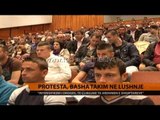 Protesta, Basha takim në Lushnje - Top Channel Albania - News - Lajme