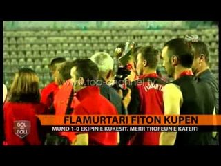 Flamurtari fiton Kupën e Shqipërisë - Top Channel Albania - News - Lajme