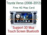 Toyota Verso Car Audio System DVD GPS Navigation Bluetooth