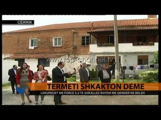 Tërmeti shkakton dëme - Top Channel Albania - News - Lajme