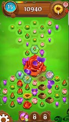 Blossom Blast Saga Level 107 No Booster 3 Stars