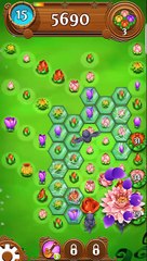 Blossom Blast Saga Level 108 No Booster 3 Stars