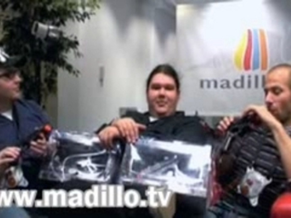 madillo tv: Shocking Laser Guns