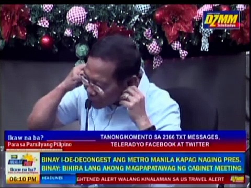 Binay denies lupus rumors